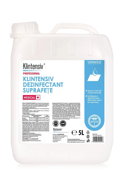 Dezinfectant suprafețe gata de utilizare Klintensiv